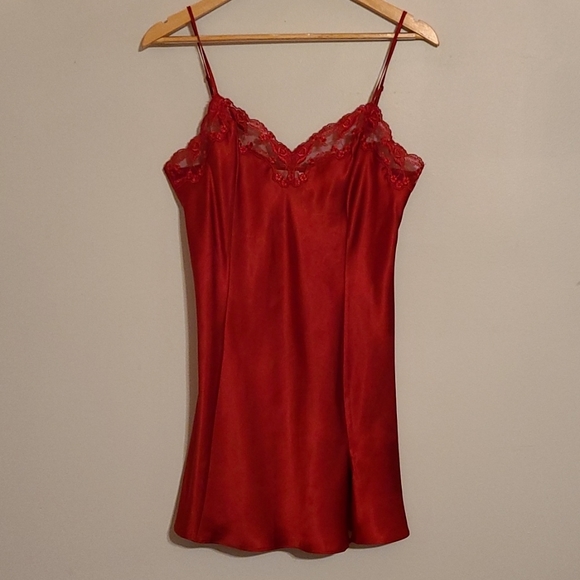 Victoria's Secret Other - Victoria's Secret Red Slip Dress